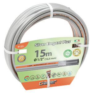 TUBO GIARDINAG. MM.15 SILVER ELEGANT PLUS DA MT.15