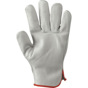 GUANTI PELLE FIORE BOV/BIANCO FBN49-366034