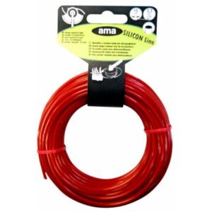 FILO TONDO ROSSO AL SILICONE  MT.17 D.2.7