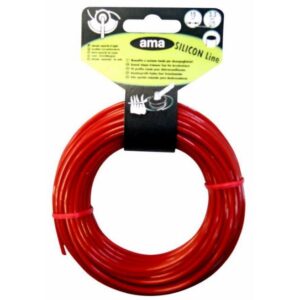 FILO TONDO ROSSO AL SILICONE MT.17 D.3.0