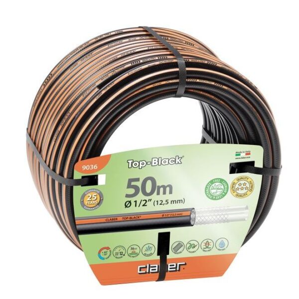 TUBO GIARDINAG. MM.12/17 TOP BLACK DA MT.50 1 TUBO GIARDINAG. MM.12/17 TOP BLACK DA MT.50