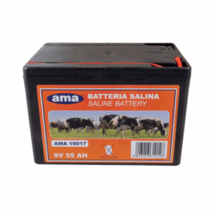BATTERIA 5000 ORE PER RECINTO 9V 55AH LEGGERA