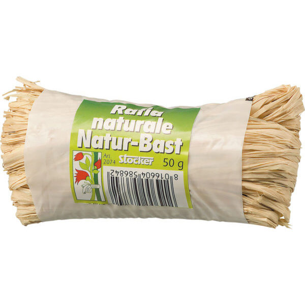 RAFIA NATURALE 50 G. AVORIO 1 RAFIA NATURALE 50 G. AVORIO
