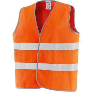 GILET ALTA VISIBILITA CON BANDE RIFRANGENTI EN471