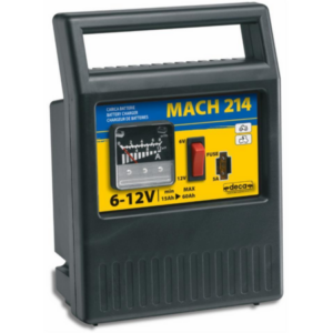 CARICA BATTERIA PORT.6/12 VOLT. MACH 214