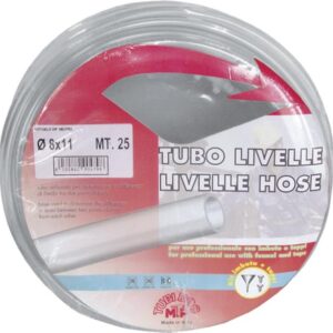 TUBO LIVELLO 8X11 MT.25
