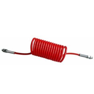 TUBO A SPIRALE ROSSO 12X9 M16X1.5-M22X1.5