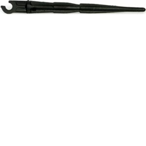 ASTINA SOSTEGNO MICROTUBO 5-6 MM COLORE NERO
