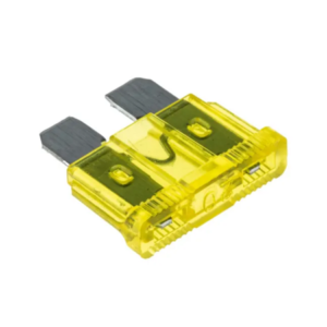 FUSIBILE BILAMA 20 AMP.GIALLO