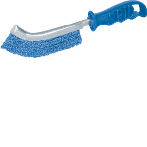 SPAZZOLA ACCIAIO SPID CMANICO BLU