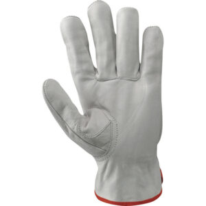 GUANTI PELLE FIORE BOV/BIANCO 366042 - 4TOPEC
